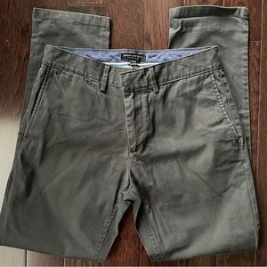 Fulton Chino pants 30x30 dark gray